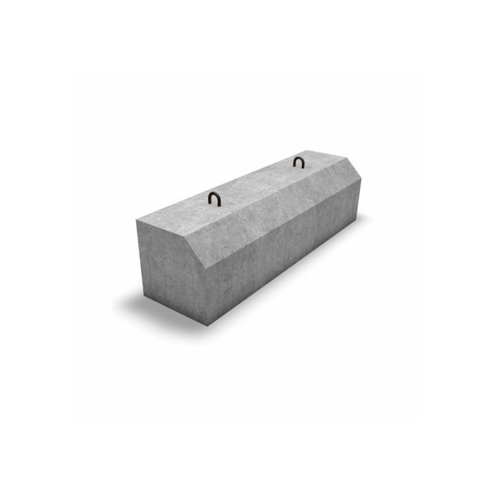 Блок лотков бетонный Б 4-25-25